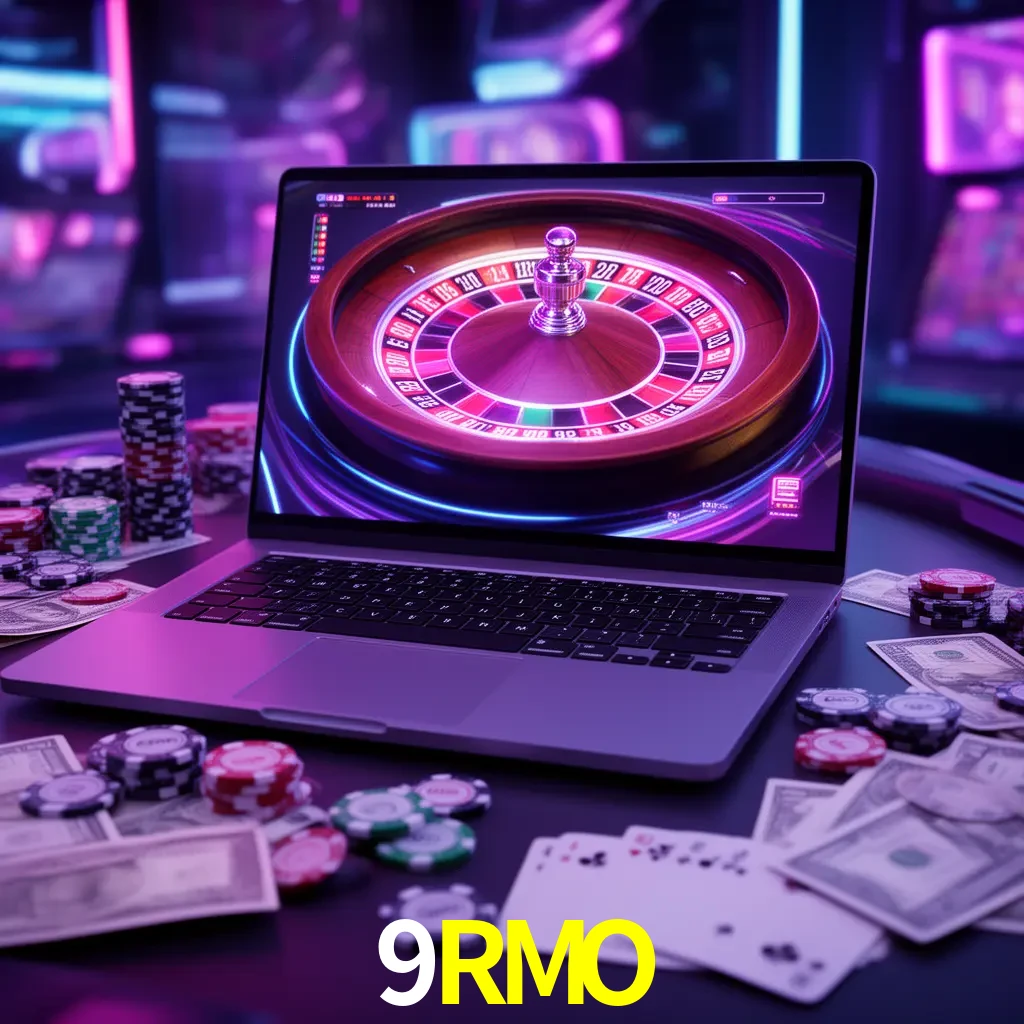 Centro móvil 9RMO con casino, cajero, bonos, app y acceso de cuenta para México